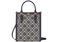 Tory Burch T Monogram Mini N/S Tote Navy